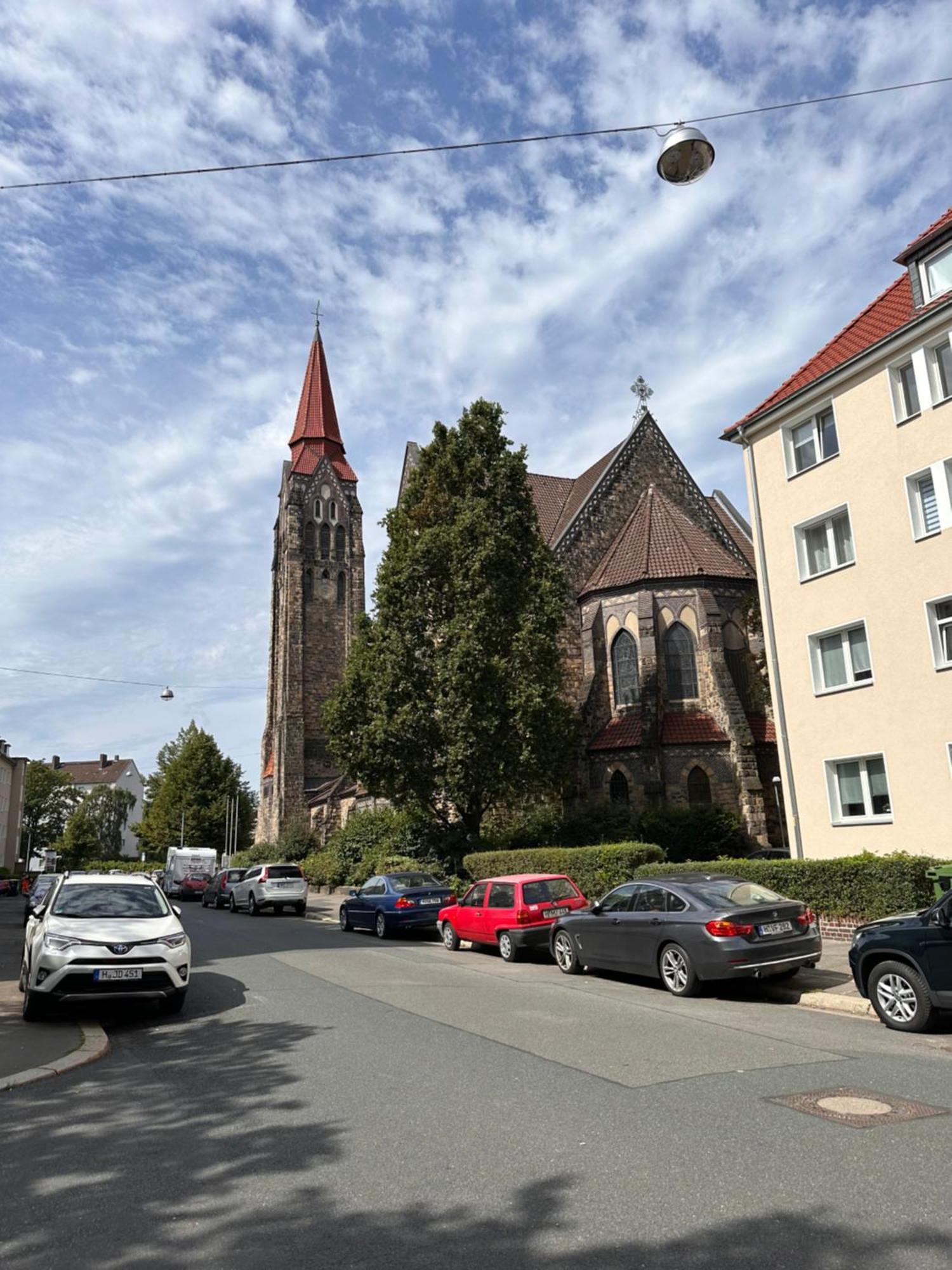 Doppelbett Unterkunft Vahrenwald-List Hannover Eksteriør billede